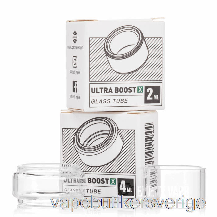 Vape Sverige Lost Vape Ultra Boost X Tankersättningsglas 4ml Bubbelglas